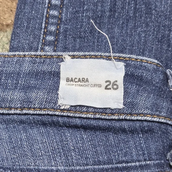 Hudson Jeans Womens 26 Dark Wash Distressed Skinny - Picture 12 of 14